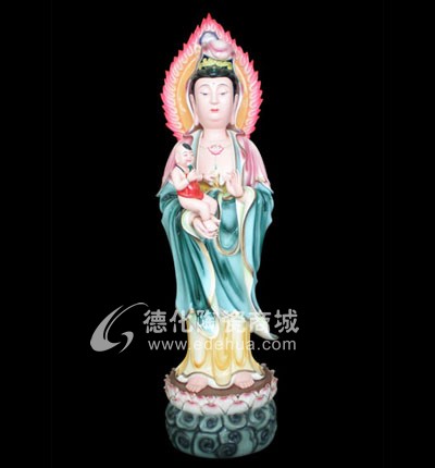 立蓮送子觀音