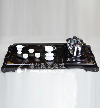 福如東海壽比南山木制茶盤/高檔茶盤/茶具套裝/木制茶具