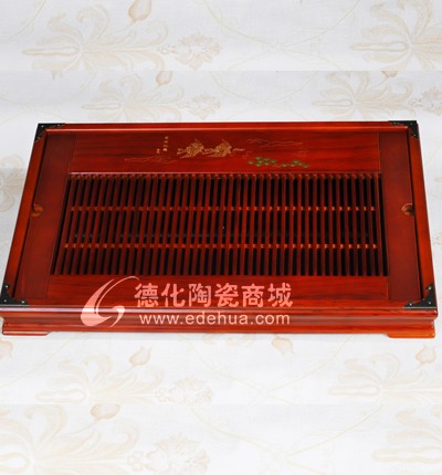 仙云仙鶴木制茶盤/高檔茶盤/茶具套裝/木制茶具