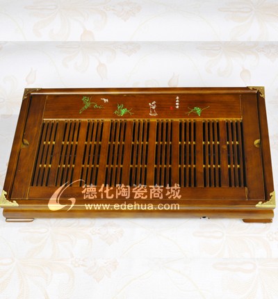 喜在眼前木制茶盤/高檔茶盤/茶具套裝/木制茶具