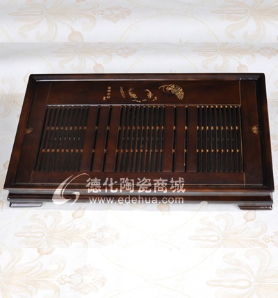 富貴有余木制茶盤/高檔茶盤/茶具套裝/木制茶具