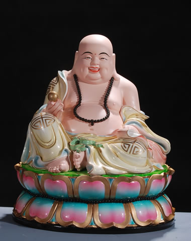古蓮戲珠彌勒