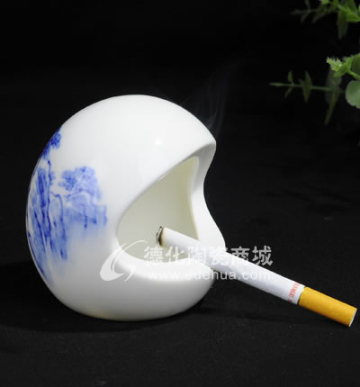 半邊天煙灰缸/德化陶瓷/煙灰缸