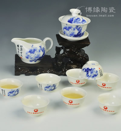 國色天香10頭茶具