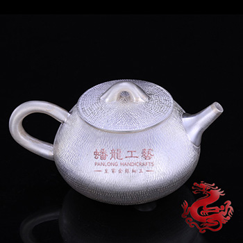 樹皮紋水平泡茶壺
