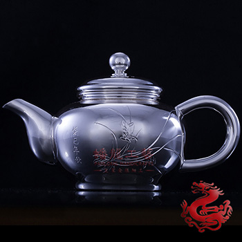 空谷幽蘭泡茶壺