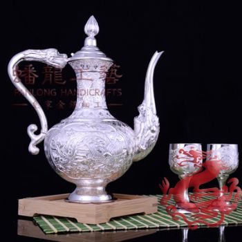 龍鳳八吉祥酒具