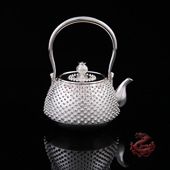 玉霰提梁泡茶壺