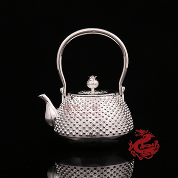 霰打提梁泡茶壺