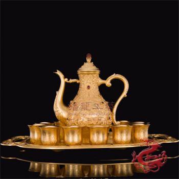鶴鹿同春酒具