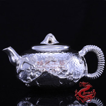 一枝梅錘紋泡茶壺