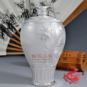 梅蘭竹菊梅瓶(小)