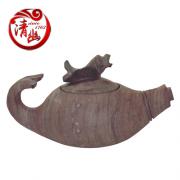 清幽原石壶系列—鱼乐壶