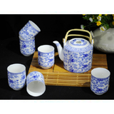 7頭云紋花橋壺茶具