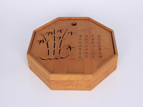 八角竹盤