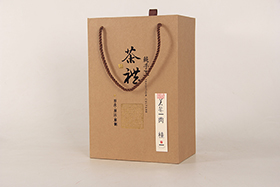 半斤不銹鋼茶禮肉桂手提禮盒(金)