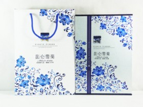 三兩青花雪菊禮盒