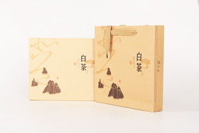 抽屜式白茶簡易盒