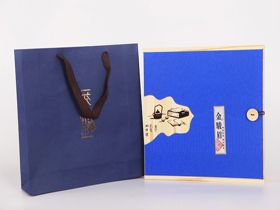 半斤金駿眉茶情簡易盒藍(lán))