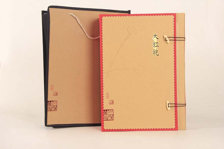 半斤一茶一心大紅袍禮盒(金)