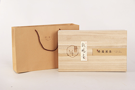 茗器鐵觀音4罐裝木禮盒(本色)