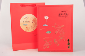 半斤蓮年有魚金駿眉禮盒(紅)