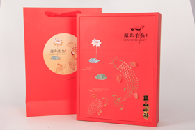 半斤蓮年有魚正山小種禮盒(紅)