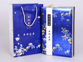 半斤茶間集西湖龍井禮盒(藍(lán))