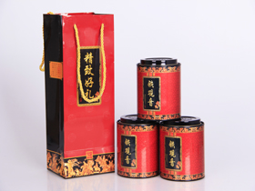 半斤賽那克9.9*11鐵觀音手提禮盒(鐵罐)