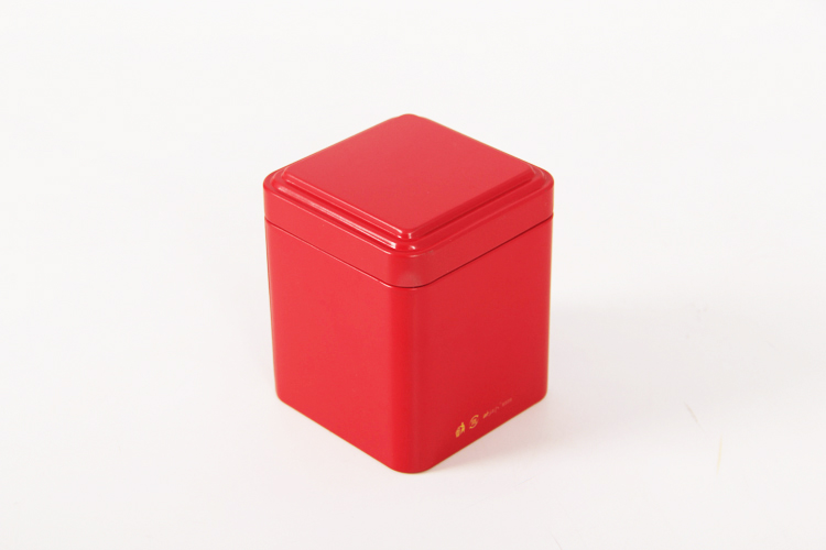 8509小四方铁罐(红色)