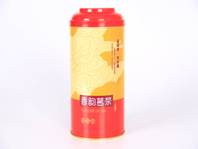 YG-A067知茶趣通用鐵罐(紅)
