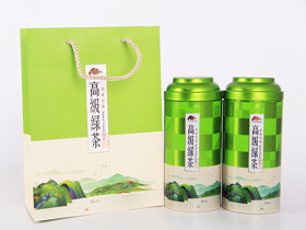 8085高级绿茶铁罐(圆形)