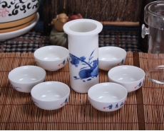 青花瓷家用茶具组合套装