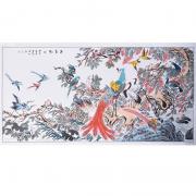 東方收藏百鳥朝鳳圖(8平尺)