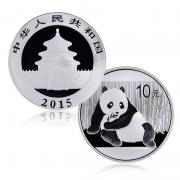 東方收藏2015年1盎司熊貓銀幣