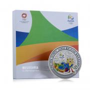里約2016年奧運(yùn)會(huì)紀(jì)念大銀章里約奧運(yùn)會(huì)官方特許商品