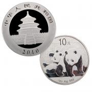 东方收藏2010年1盎司熊猫银币