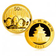 东方收藏2013年(1/10盎司)熊猫金币