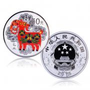 东方收藏2015羊年圆形彩色银币5盎司
