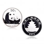 2011年熊貓銀幣5盎司(單枚)