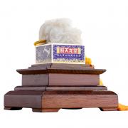 北京工美集團玉璽航天龍璽白玉版航天玉璽紀念中國航天事業60周年和田玉
