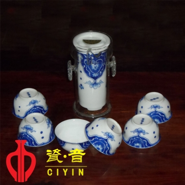 7頭事事如意茶具