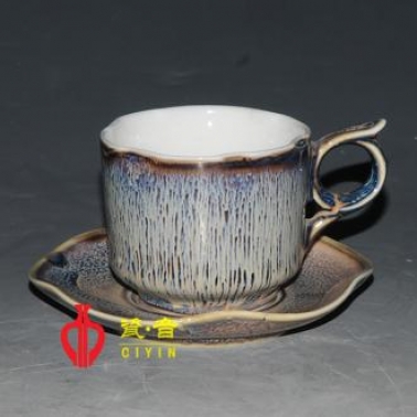 窑变釉咖啡杯