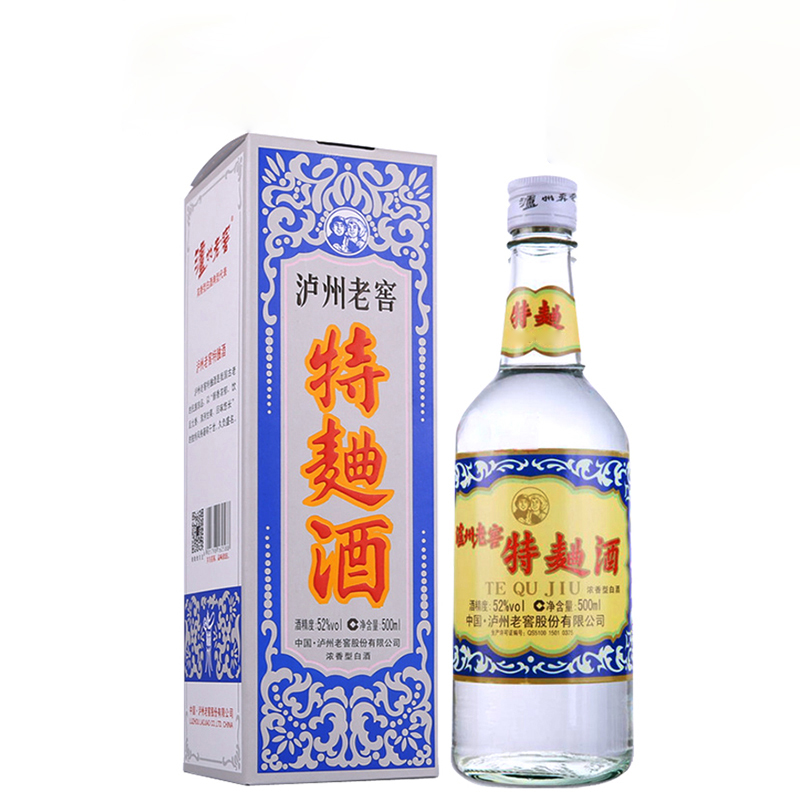 52度瀘州老窖特曲(老縣長)500ml送生肖杯瀘州老窖官方商城