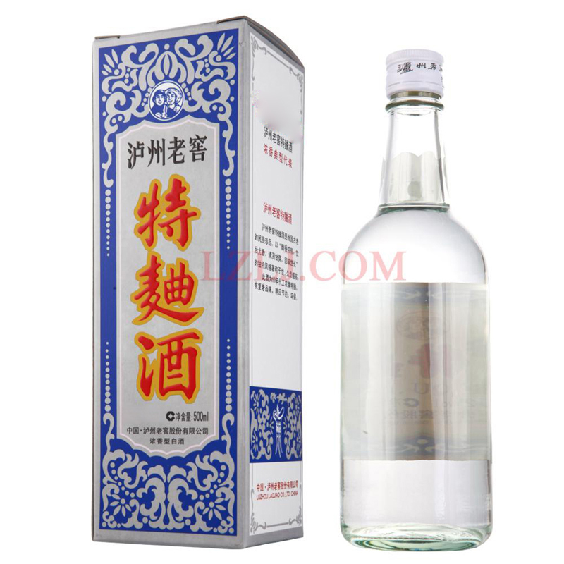 38度瀘州老窖特曲(老縣長)500ml送生肖杯瀘州老窖官方商城