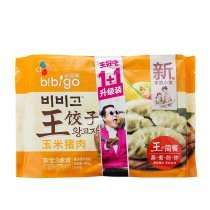 必品閣bibigo玉米豬肉王餃子490g