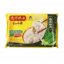 灣仔碼頭韭菜豬肉手工水餃720g
