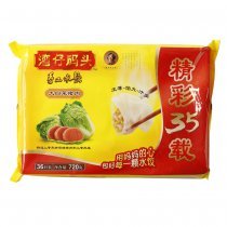 灣仔碼頭大白菜豬肉手工水餃720g