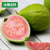 廈門優果優民臺灣進口紅心芭樂約5斤裝2300~2500g
