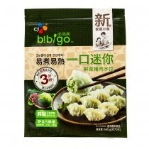 必品阁bibigo鲜菜猪肉水饺640g